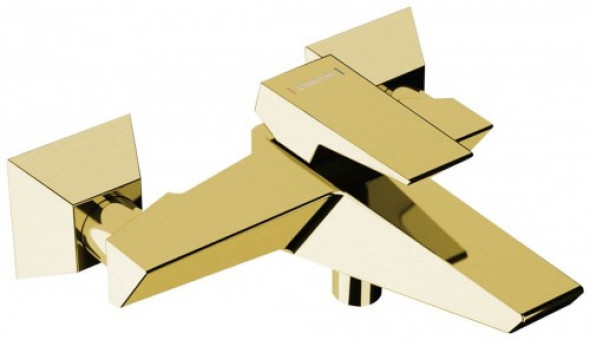 Sapho MORADA bateria wannowa naścienna, złoto MR10ZL