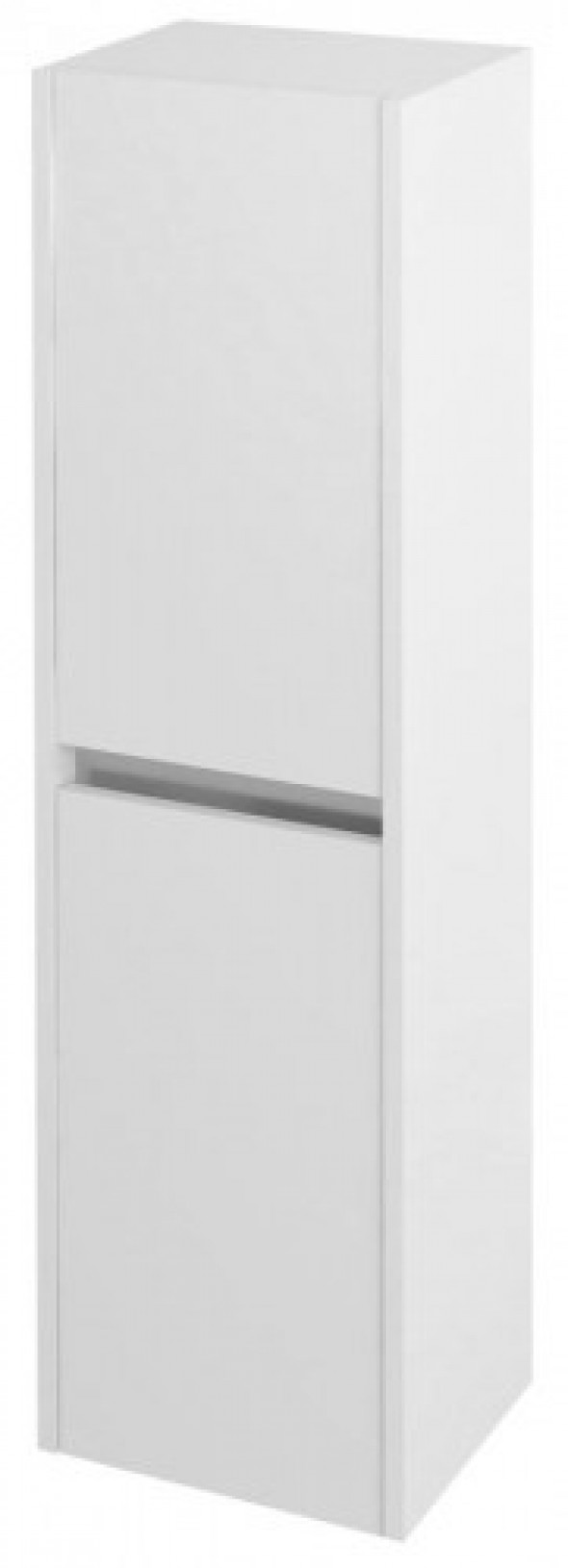 Sapho NIRONA szafka wysoka 35x140x30cm, 2x drzwi, lewo/prawo, kolor biały NR350