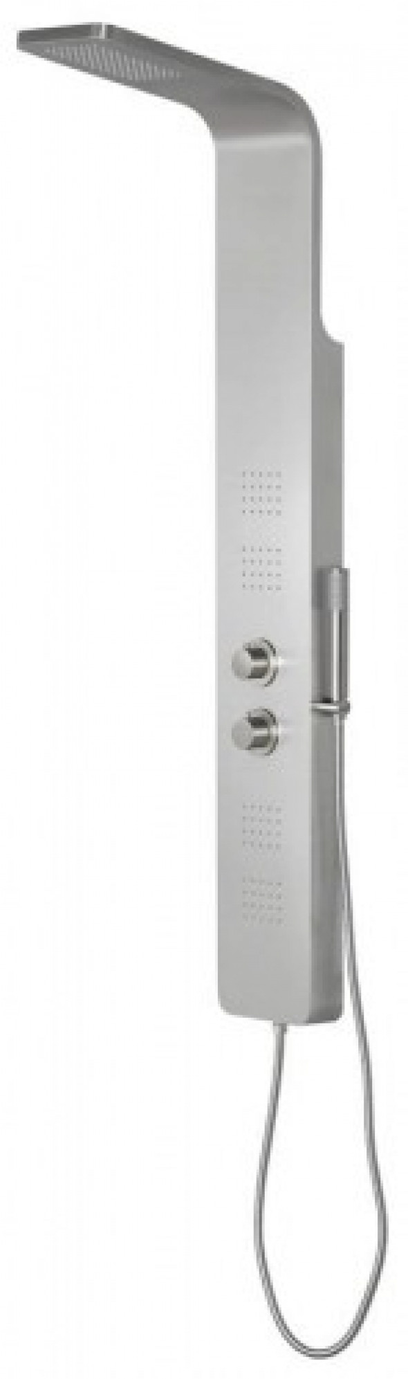 Sapho PRESTIGE panel prysznicowy 200x1400 mm z baterią termostatyczną, stal nierdzewna WN337