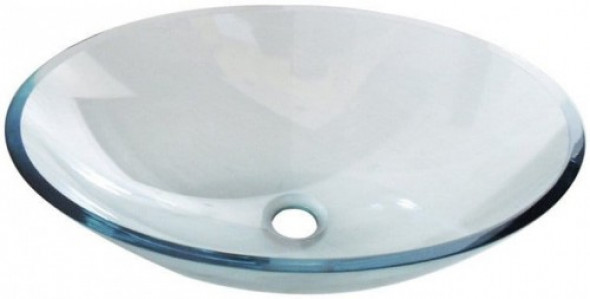Sapho PURE umywalka szklana owalna 52x37,5 cm 2501-12