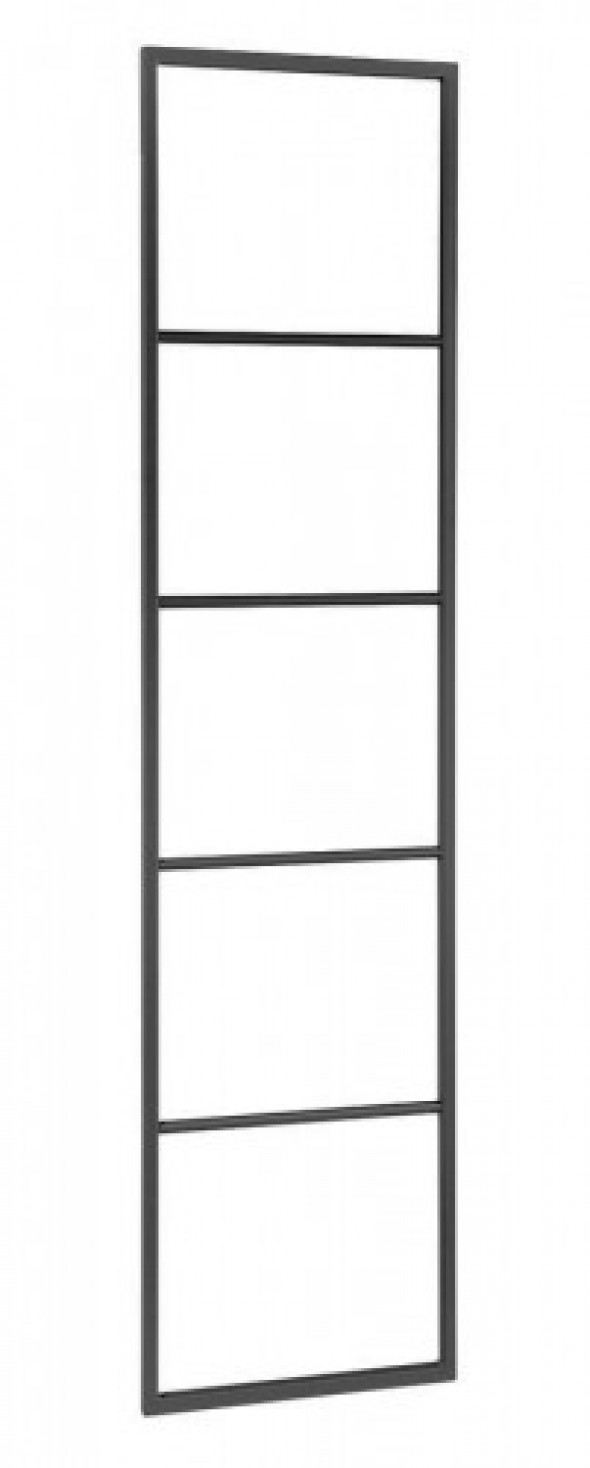 Sapho SKA wieszak - drabinka łazienkowa do oparcia, 420x1700x20mm, czarny mat SKA551