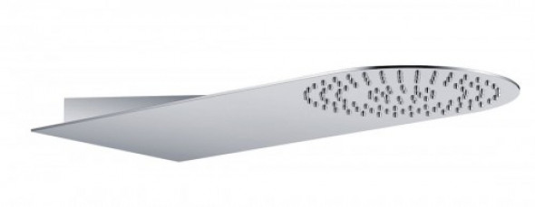 Sapho SLIM deszczownia ścienna 220x500x2,4mm, okrągła, slal nierdzewna polerowana MS710