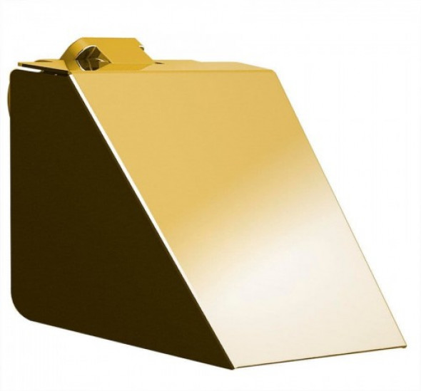 Sapho SOUL Wieszak na papier toaletowy z klapką, złoto 164943