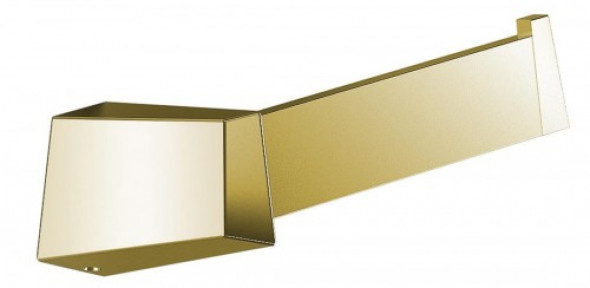 Sapho SOUL wieszak na papier toaletowy, złoto 164950