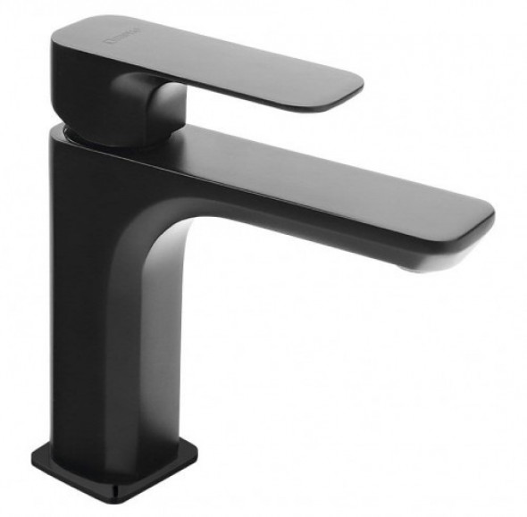 Sapho SPY bateria umywalkowa bez odpływu, czarny matowy PY02/15