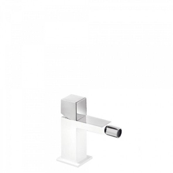 Tres CUADRO COLORS Bateria bidetowa biały chrom 007.120.01.BL