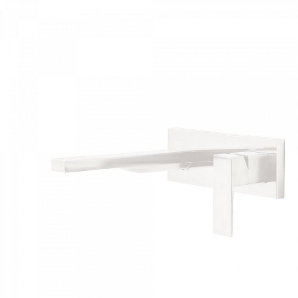 Tres CUADRO COLORS Bateria podtynkowa biały mat Wylewka 185 mm 006.200.03.BM