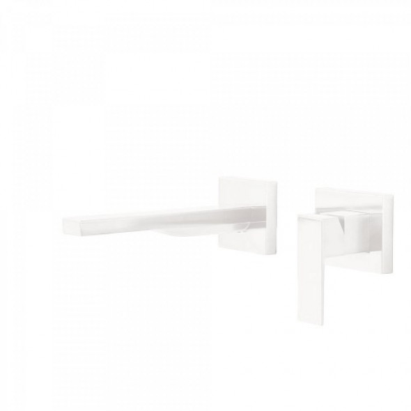 Tres CUADRO COLORS Bateria podtynkowa biały mat Wylewka 185 mm 006.200.12.BM