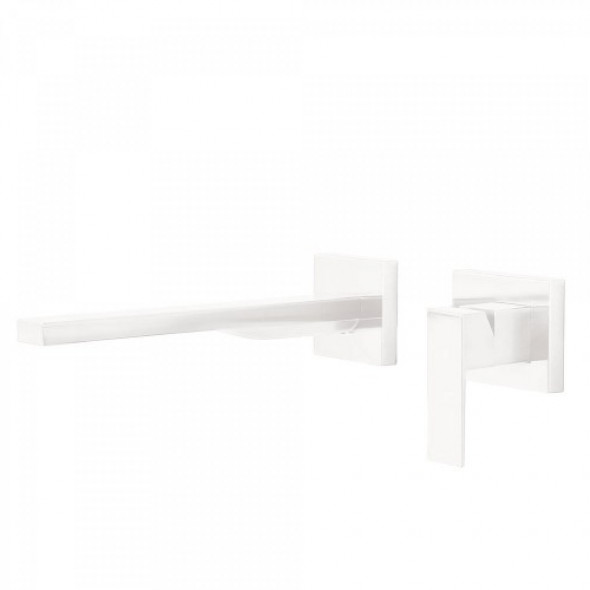 Tres CUADRO COLORS Bateria podtynkowa biały mat Wylewka 245 mm 006.200.11.BM