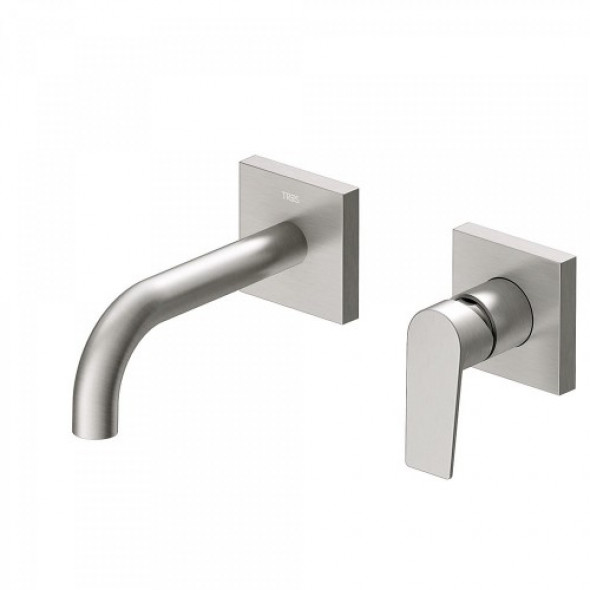 Tres PROJECT COLORS Bateria podtynkowa stal Wylewka 170 mm. 211.200.80.AC