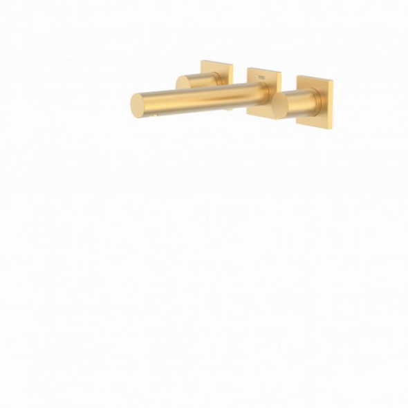 Tres Project-Tres Bateria podtynkowa Dołączony i nierozdzielny korpus podtynkowy. Wylewka 156 mm.24-K Złoto Matowe 211.751.01.OM