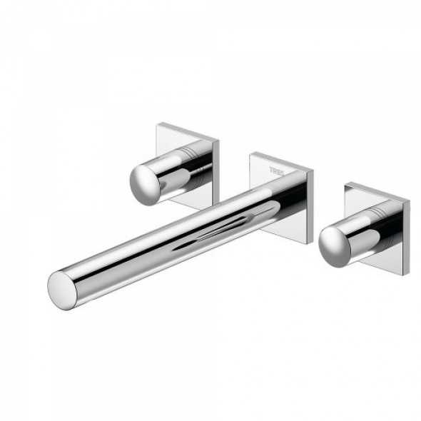 Tres PROJECT-TRES Bateria podtynkowa Wylewka 206 mm. 211.752.01