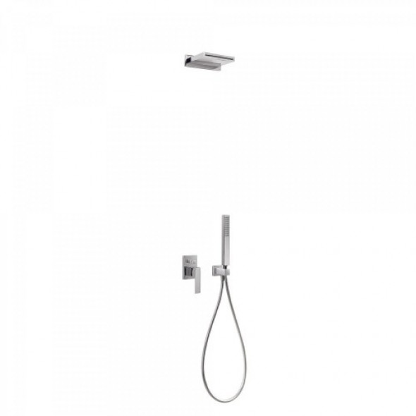 Tres SLIM-TRES Zestaw natryskowy z baterią podtynkową 202.180.05