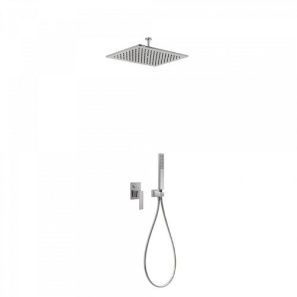 Tres SLIM-TRES Zestaw natryskowy z baterią podtynkową 202.180.80