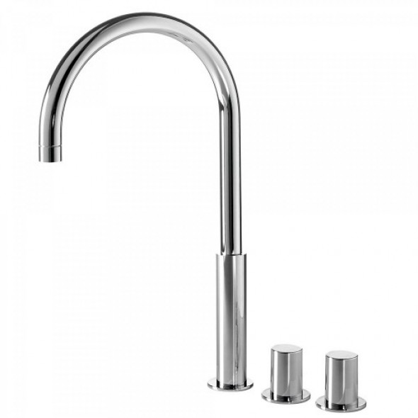 Tres STUDY-TRES Dwuuchwytowe baterie nablatowe 061.105.02