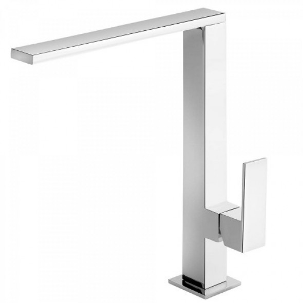 Tres TOP TRES COLORS Bateria zlewozmywakowa stojąca biały chrom 4.06.486