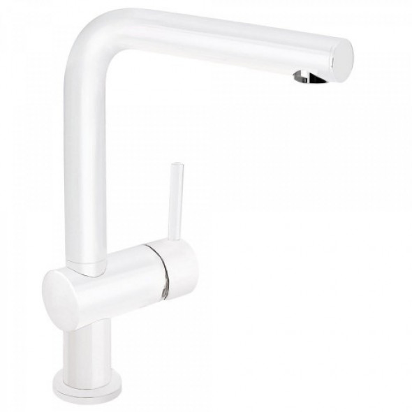 Tres TOP TRES COLORS Bateria zlewozmywakowa stojąca biały mat 030.336.BM