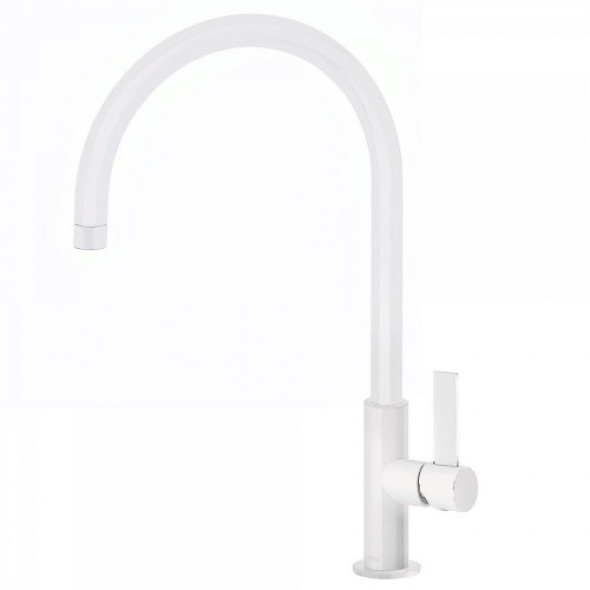 Tres TOP TRES COLORS Bateria zlewozmywakowa stojąca biały mat 205.440.01.BM