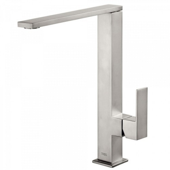 Tres TOP TRES COLORS Bateria zlewozmywakowa stojąca stal 5.06.486.03