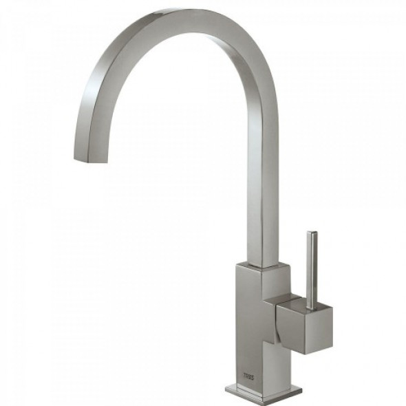 Tres TOP TRES COLORS Bateria zlewozmywakowa stojąca stal 5.30.497.03