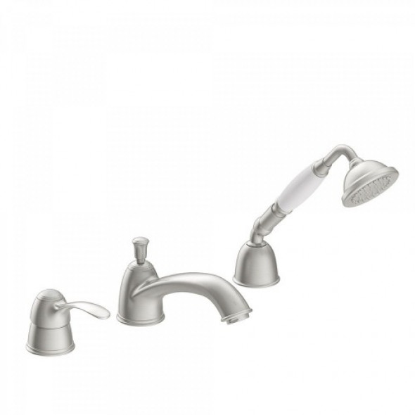 Tres TRES-CLASIC Bateria wannowa trzyotworowa stal 242.145.01.AC