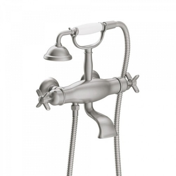 Tres TRES-CLASIC COLOR Bateria termostatyczna wannowa stal 242.176.09.AC