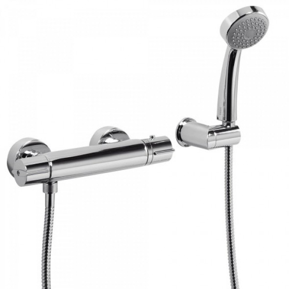Tres TRESMOSTATIC Bateria termostatyczna natryskowa FLAT 204.196.03
