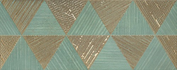 Tubądzin dekor Goldgreen mono 74,8x29,8 G.1