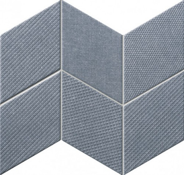 Tubądzin House of Tones navy mozaika ścienna 298x228 mm G.1