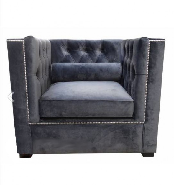 Fotel tapicerowany LUDLOW - Kolekcja Chesterfield Materiał Grupa B