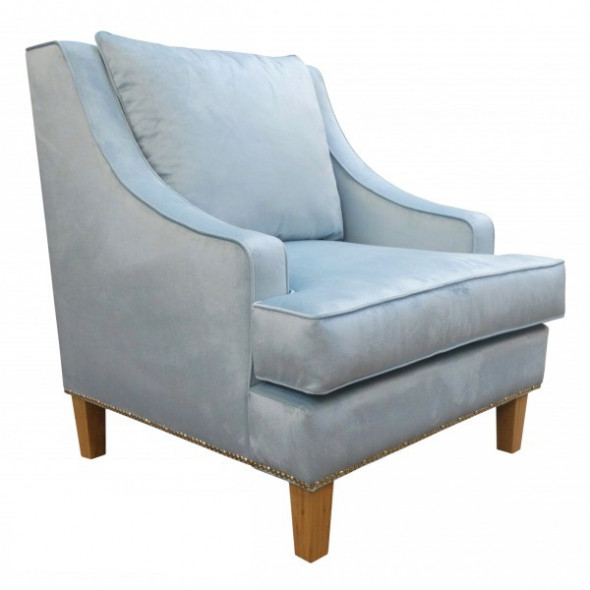 Fotel tapicerowany TELFORD - Kolekcja Chesterfield Materiał Grupa B