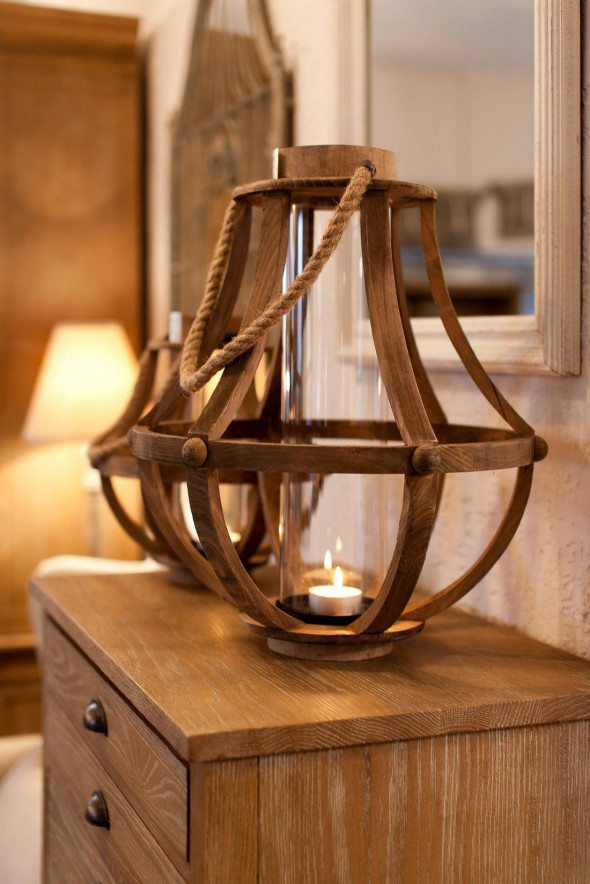 Garden Świecznik pękaty A duży - Kolekcja Belldeco