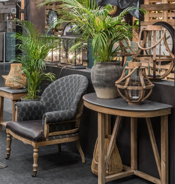 Garden Świecznik pękaty B mały - Kolekcja Belldeco