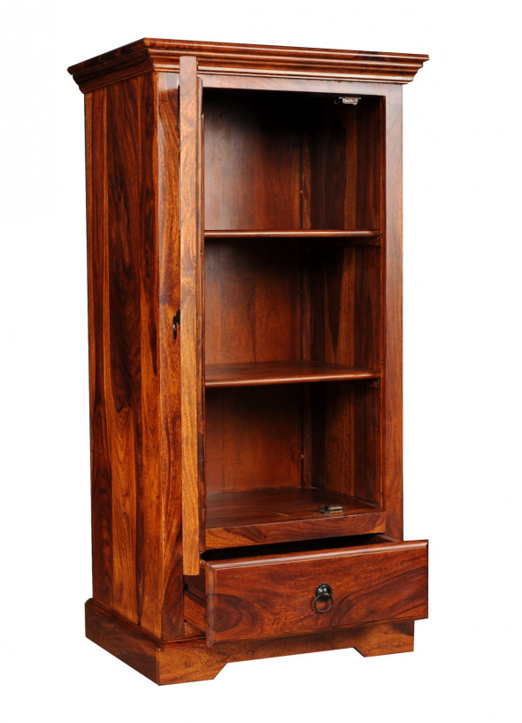 Kolonialna, mała witrynka z szufladą COL-03 - Kolekcja Colonial