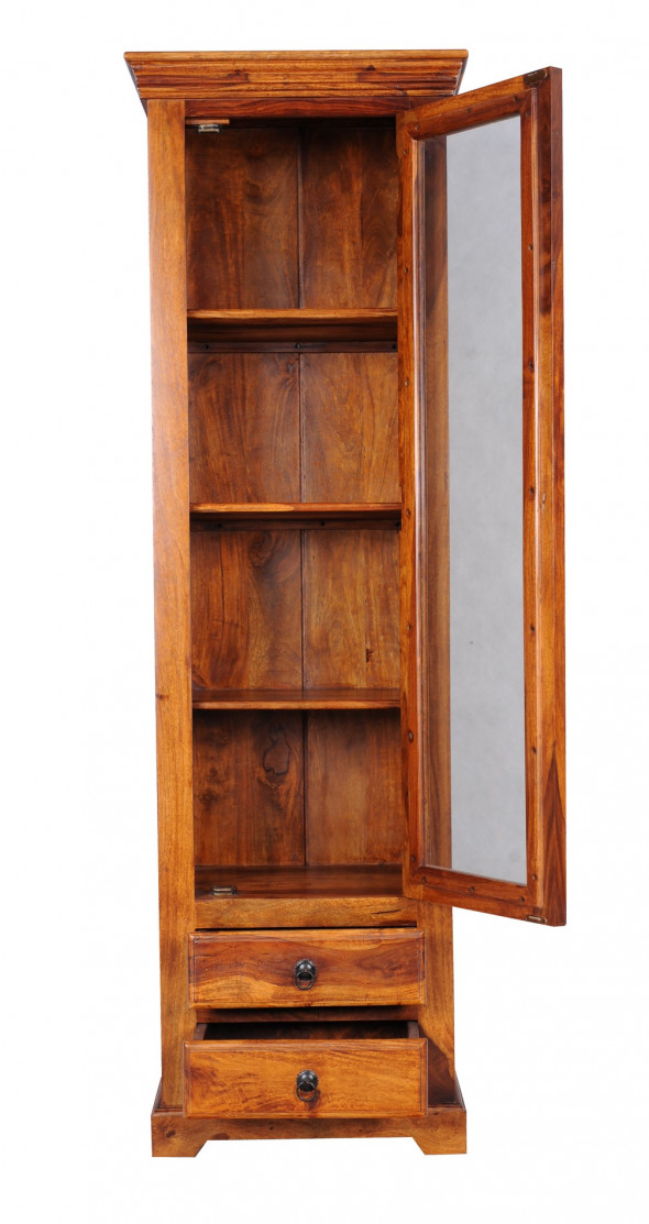 Kolonialna witrynka z szufladami COL-10 - Kolekcja Colonial