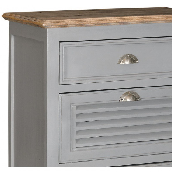 Komoda Bristol Grey wysoka -Kolekcja Belldeco