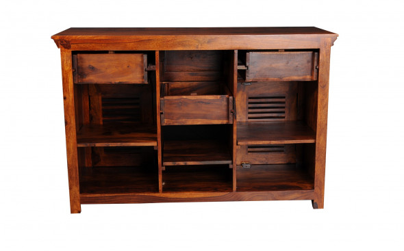 Komoda łazienkowa z palisandru BATH 02 -Kolekcja Shutter