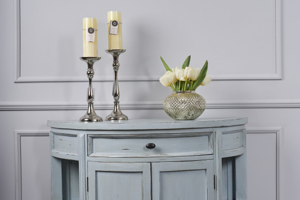 Konsola z litego drewna mahoniowego -Kolekcja Bramble