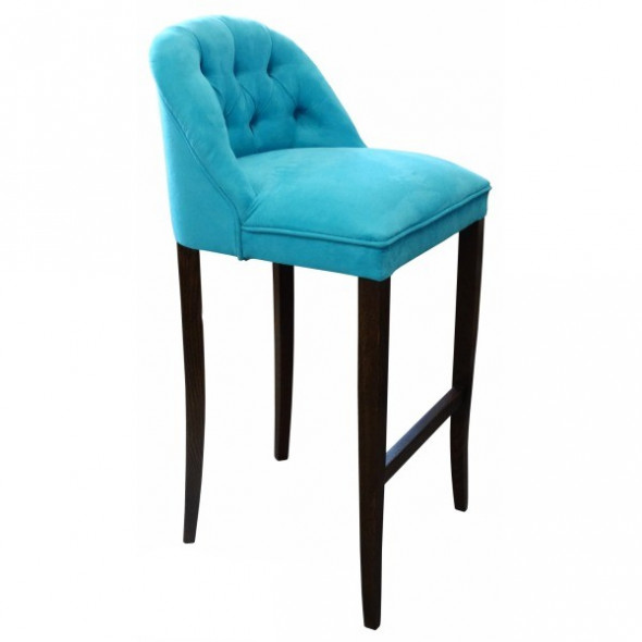 Krzesło barowe tapicerowane DALE - Kolekcja Chesterfield Grupa B