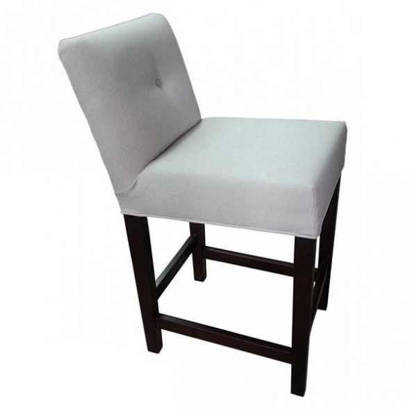 Krzesło barowe tapicerowane KINGTON - Kolekcja Chesterfield Grupa B