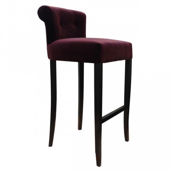 Krzesło barowe tapicerowane OLNEY- Kolekcja Chesterfield Grupa B