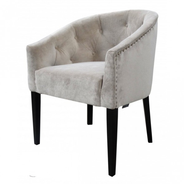 Krzesło tapicerowane DALE - Kolekcja Chesterfield