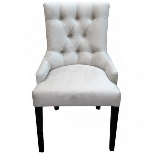 Krzesło tapicerowane TIPTON pikowane głęboko - Kolekcja Chesterfield Grupa B