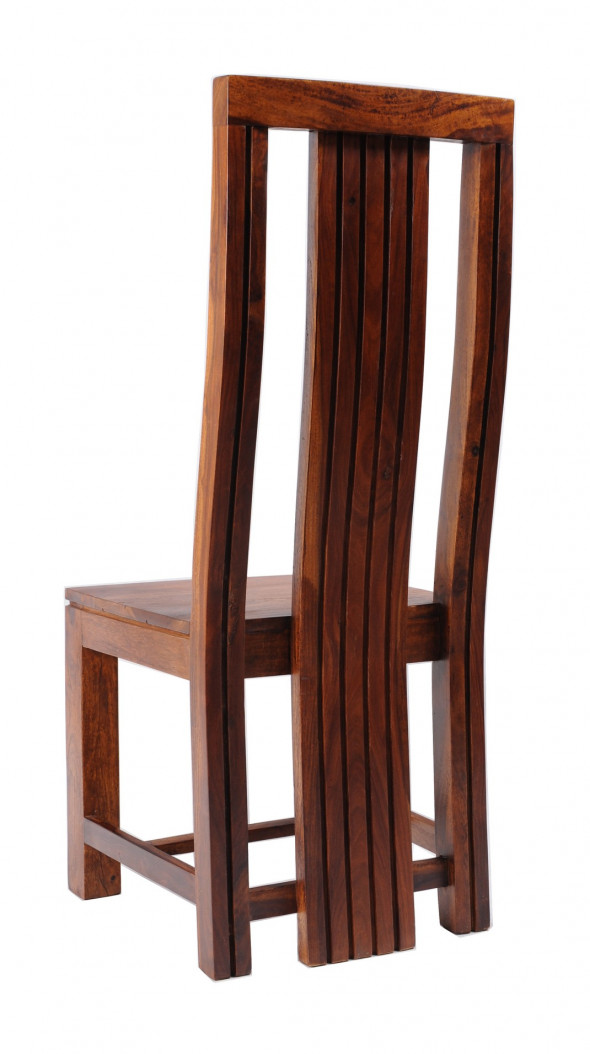 Krzesło z litego drewna COL-43 - Kolekcja Colonial