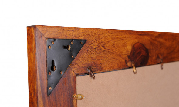 Lustro w grubej drewnianej ramie 180x80 -Kolekcja Pure