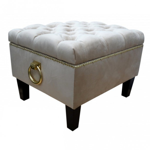 Pufa tapicerowana WING - Kolekcja Chesterfield Grupa B