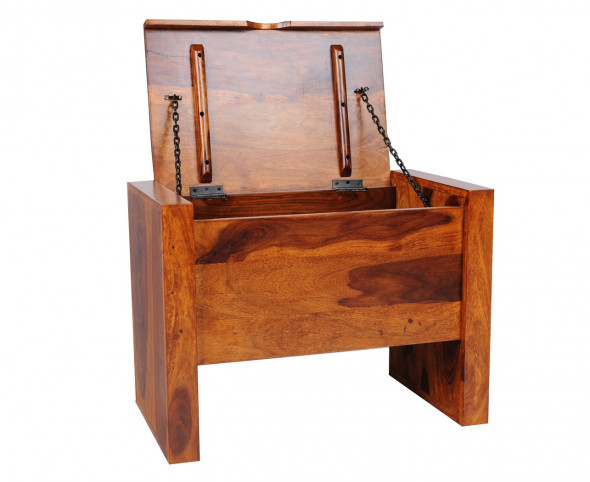 Skrzynia z litego drewna PU-21 -90 -Kolekcja Pure