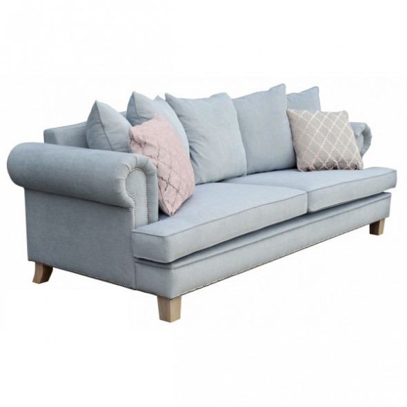 Sofa tapicerowana KENDAL 215 cm - Kolekcja Chesterfield Materiał Grupa B