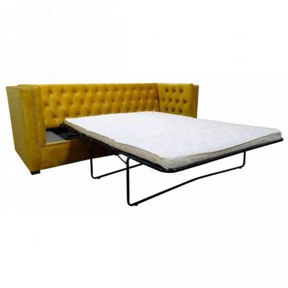 Sofa tapicerowana LUDLOW 200 cm - Kolekcja Chesterfield Materiał Grupa A