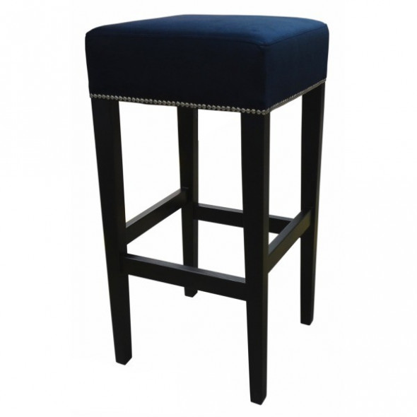 Stołek barowy tapicerowany BARNET-Kolekcja Chesterfield